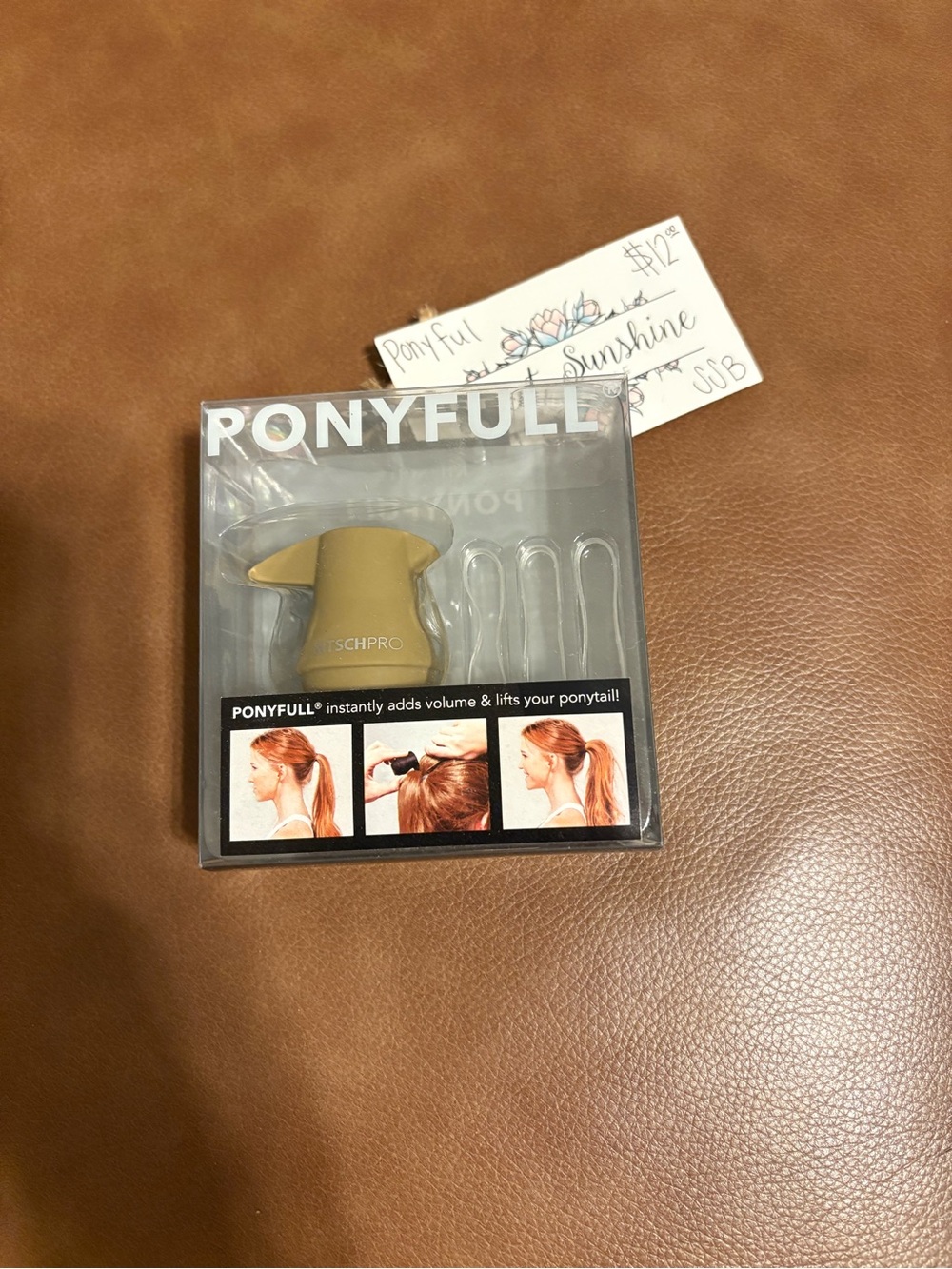 NWT PonyFul Ponytail Hair Volumizer